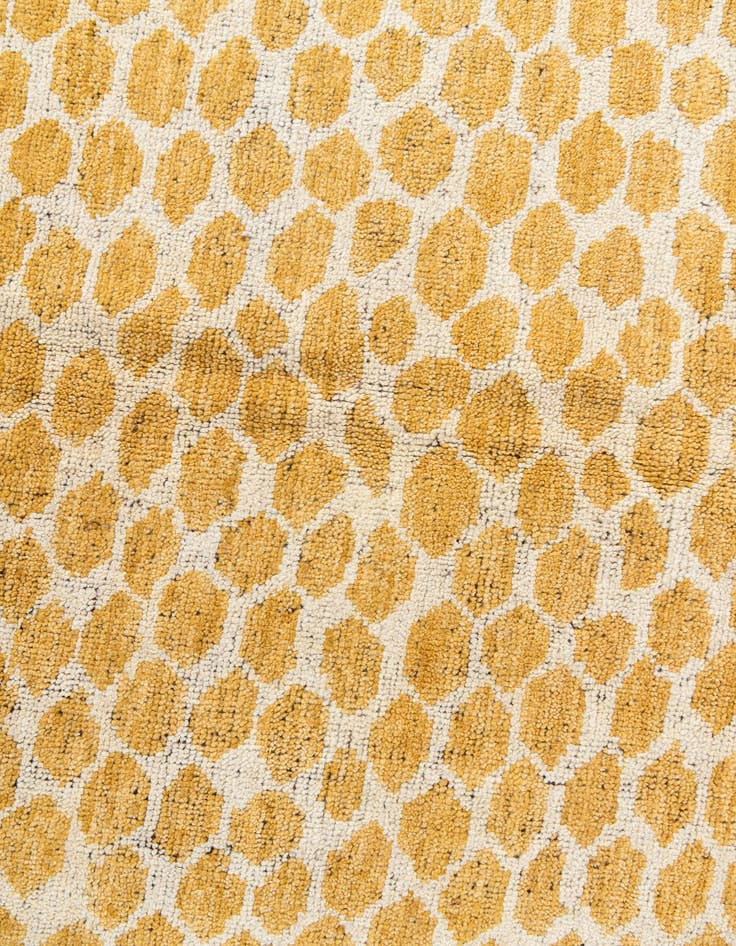 Detail image of  6' x 9' 2  Hand Knotted Moroccan Wool Rug