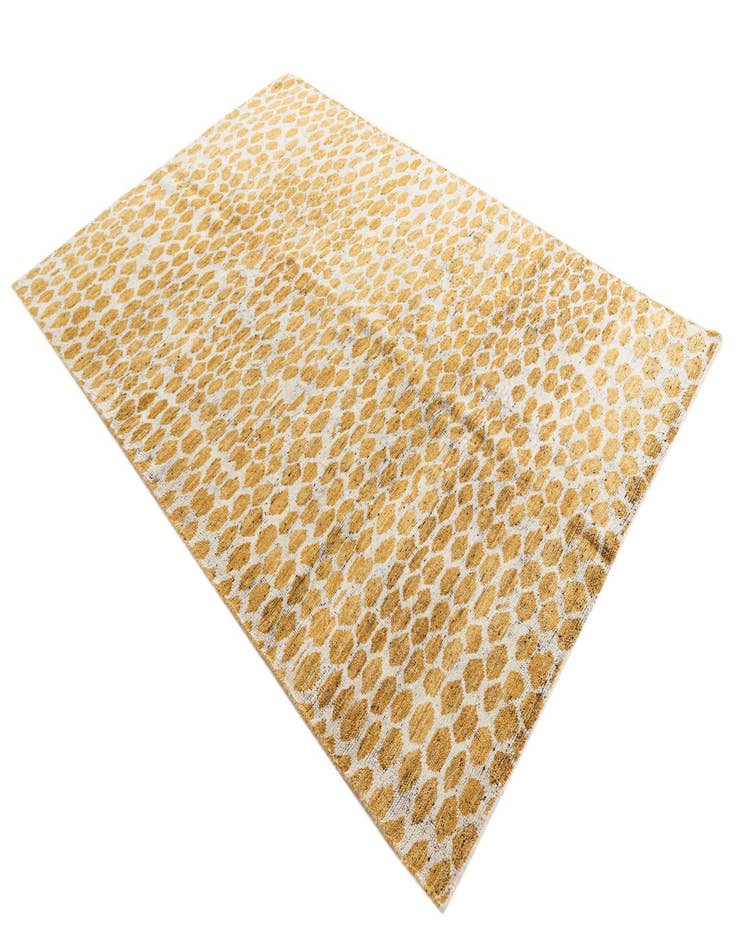 Detail image of  6' x 9' 1  Hand Knotted Moroccan Wool Rug