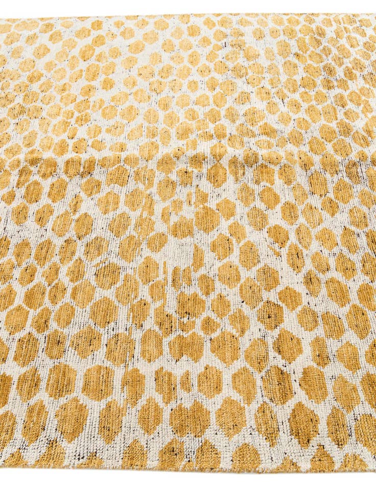 Detail image of  6' x 9' 1  Hand Knotted Moroccan Wool Rug