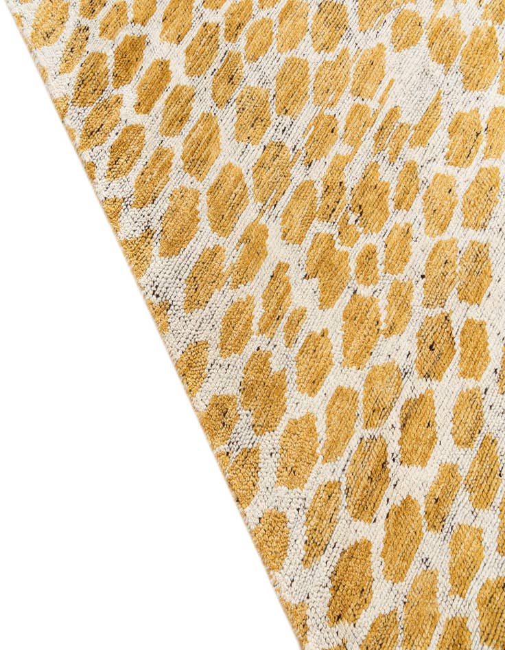 Detail image of  6' x 9' 1  Hand Knotted Moroccan Wool Rug