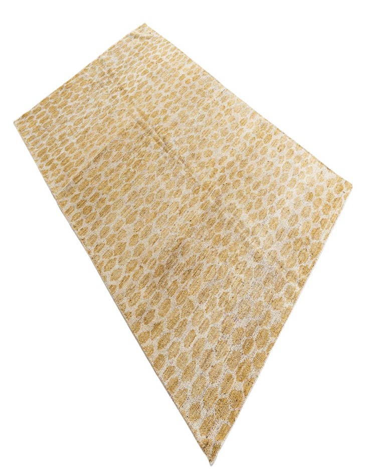 Detail image of  5' x 8'  Hand Knotted Moroccan Wool Rug