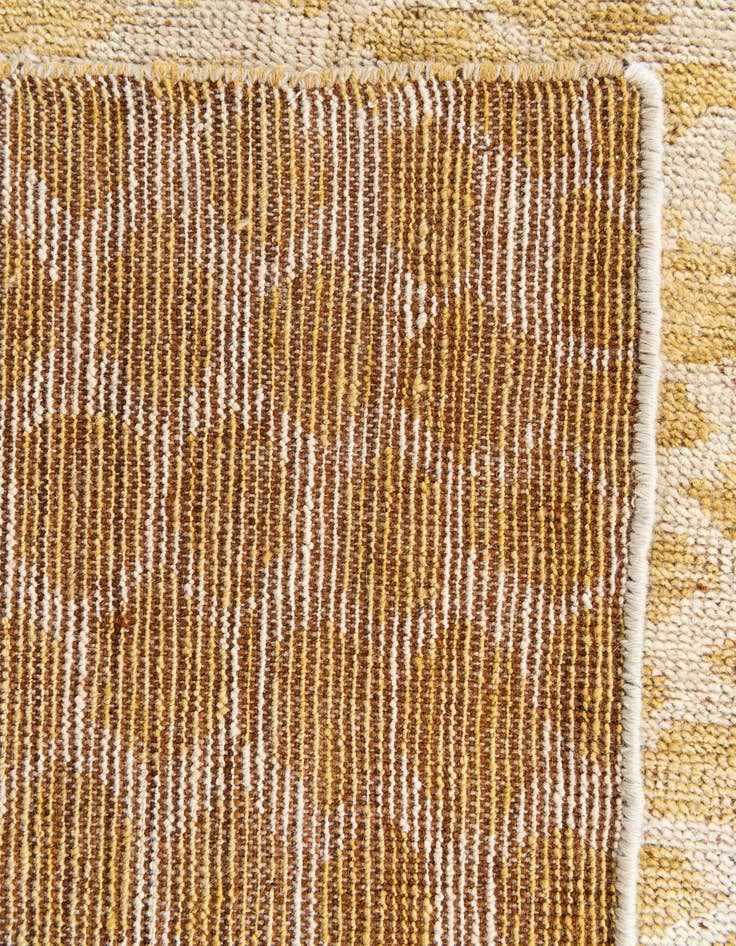 Detail image of  5' x 8'  Hand Knotted Moroccan Wool Rug