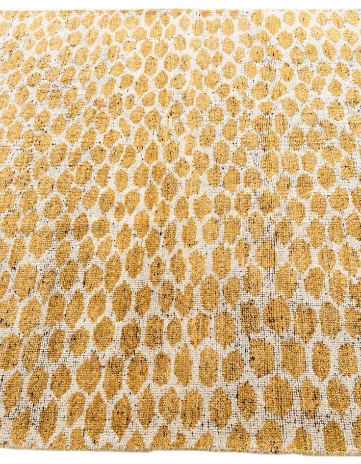 Detail image of  5' x 8' 1  Hand Knotted Moroccan Wool Rug