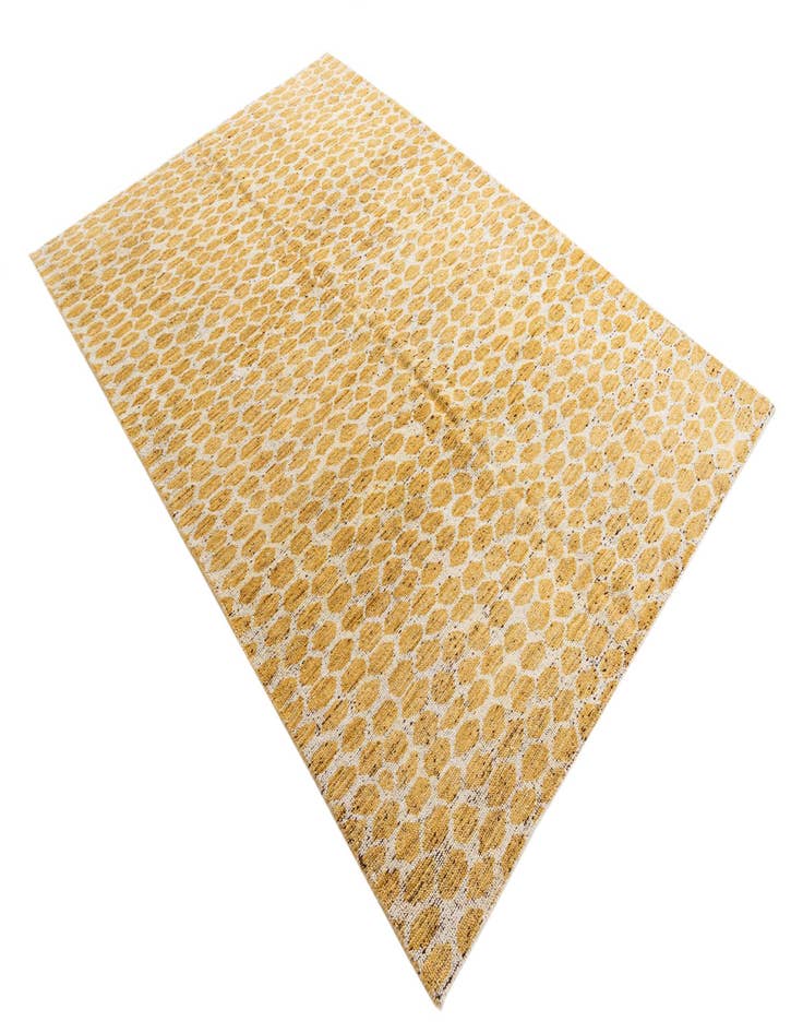 Detail image of  6' x 8' 10  Hand Knotted Moroccan Wool Rug