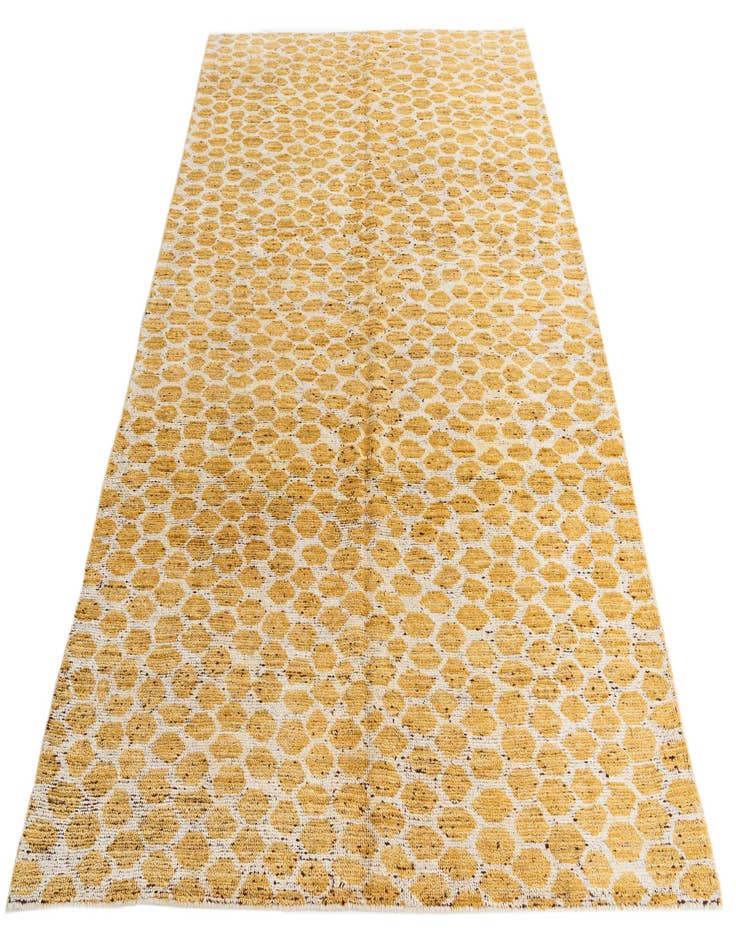 Detail image of  6' x 8' 10  Hand Knotted Moroccan Wool Rug