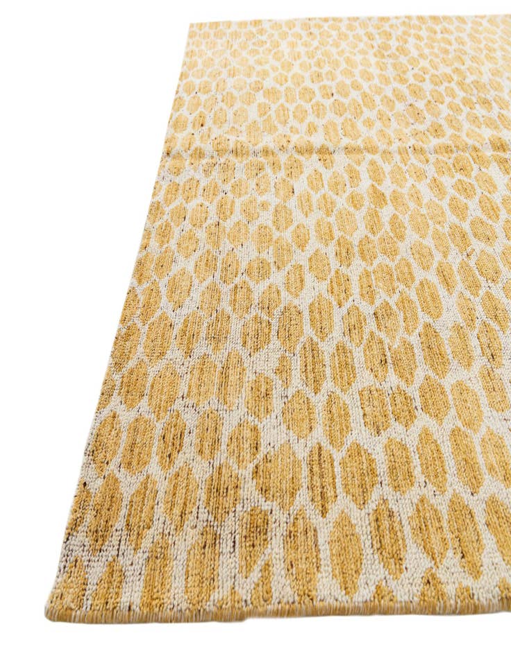 Detail image of  6' x 8' 10  Hand Knotted Moroccan Wool Rug