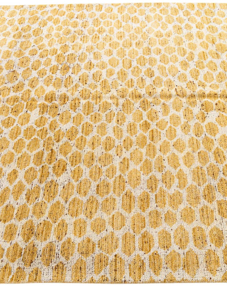 Detail image of  6' x 8' 10  Hand Knotted Moroccan Wool Rug