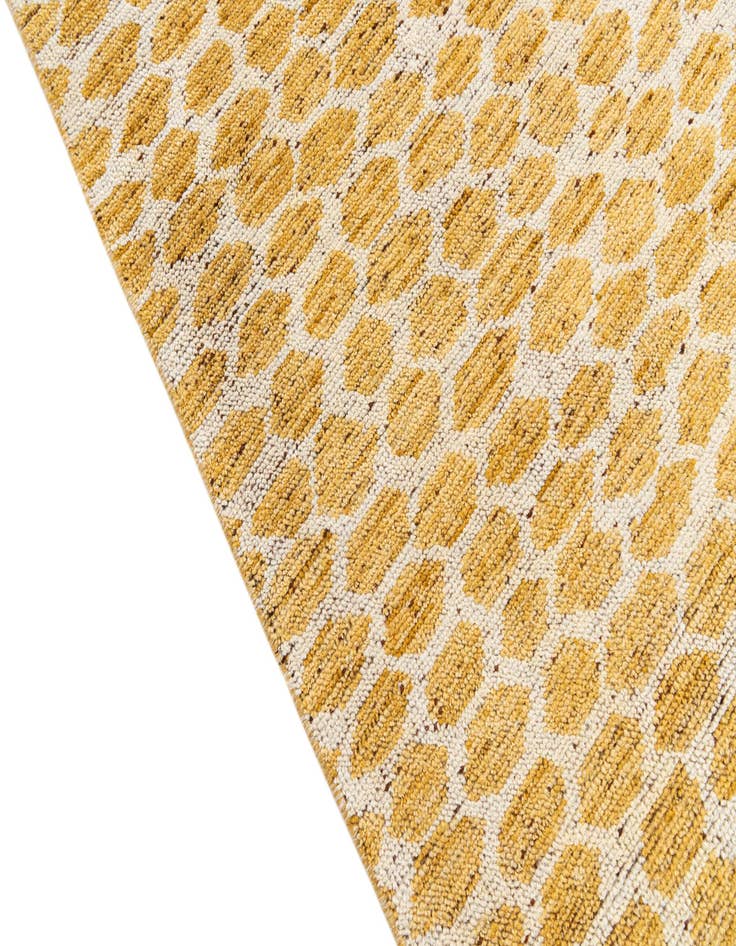 Detail image of  6' x 8' 10  Hand Knotted Moroccan Wool Rug