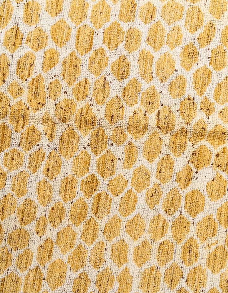 Detail image of  6' x 8' 10  Hand Knotted Moroccan Wool Rug