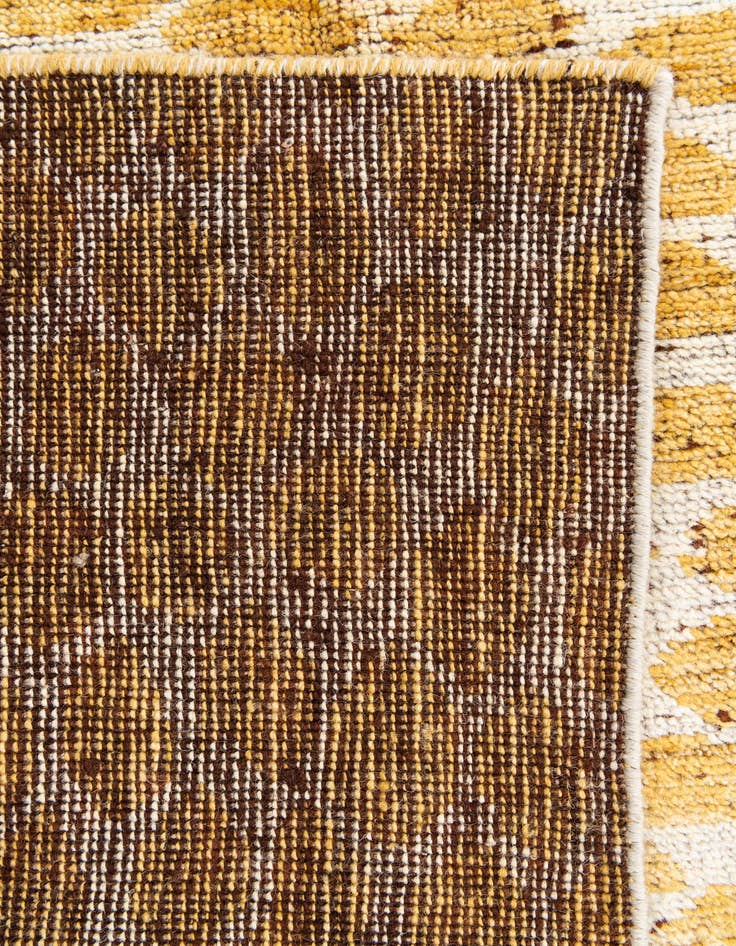 Detail image of  6' x 8' 10  Hand Knotted Moroccan Wool Rug
