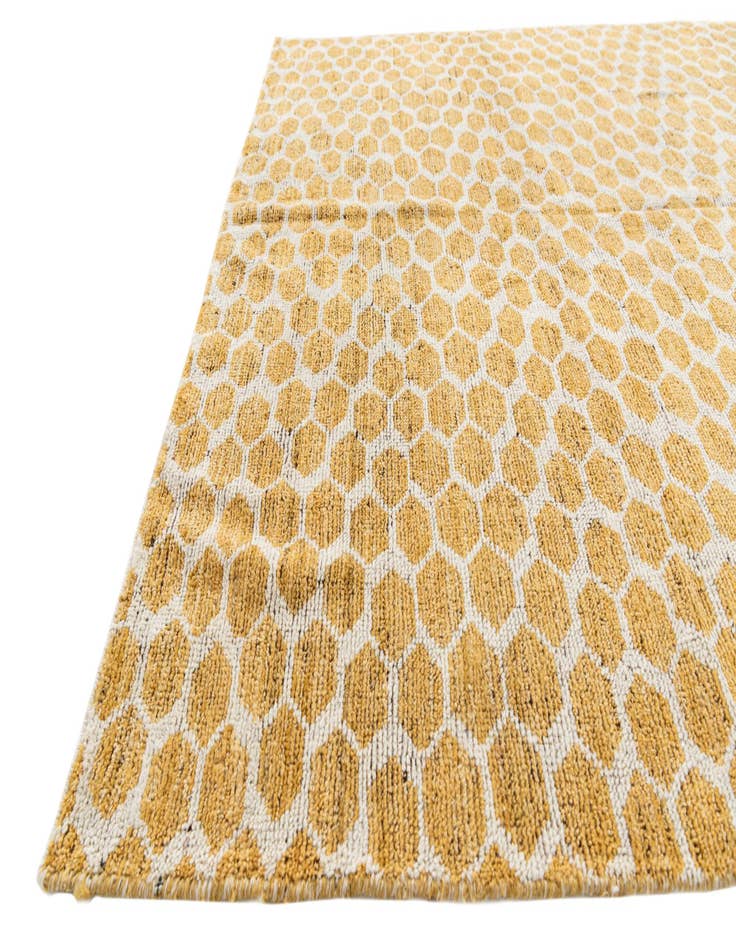 Detail image of  6' x 9' 1  Hand Knotted Moroccan Wool Rug