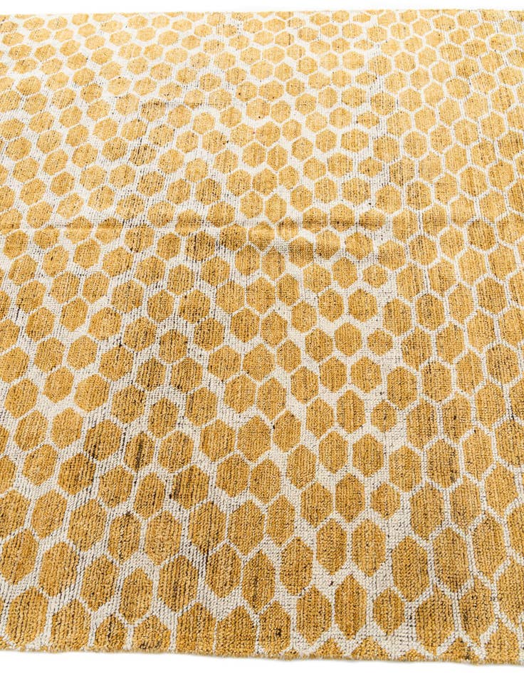 Detail image of  6' x 9' 1  Hand Knotted Moroccan Wool Rug