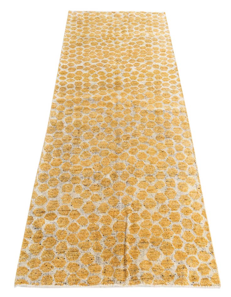 Detail image of  5' x 8'  Hand Knotted Moroccan Wool Rug