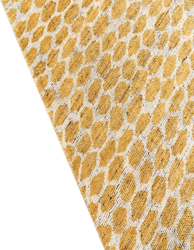 Detail image of  6' 1 x 9'  Hand Knotted Moroccan Wool Rug