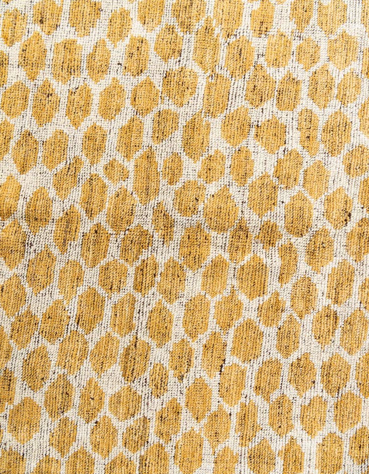 Detail image of  6' 1 x 9'  Hand Knotted Moroccan Wool Rug