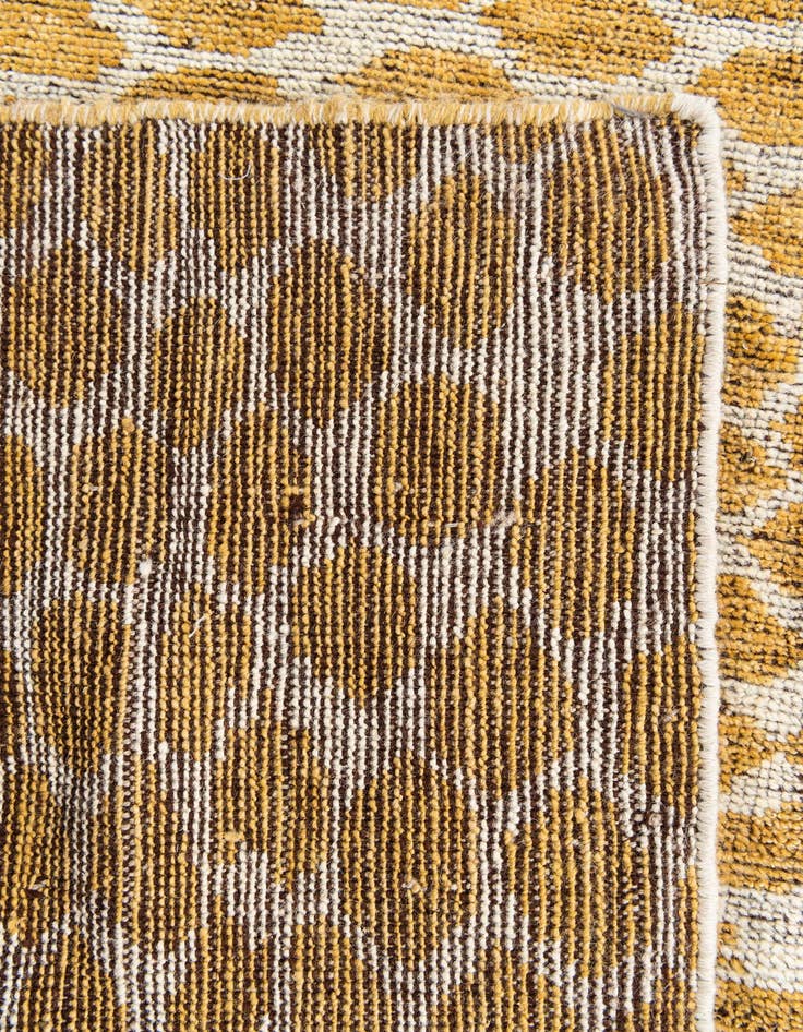 Detail image of  6' 1 x 9'  Hand Knotted Moroccan Wool Rug