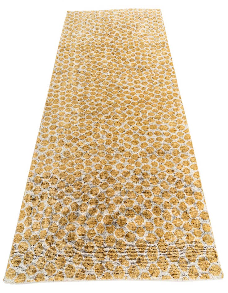 Detail image of  6' x 9'  Hand Knotted Moroccan Wool Rug