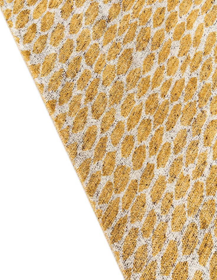 Detail image of  6' x 9'  Hand Knotted Moroccan Wool Rug