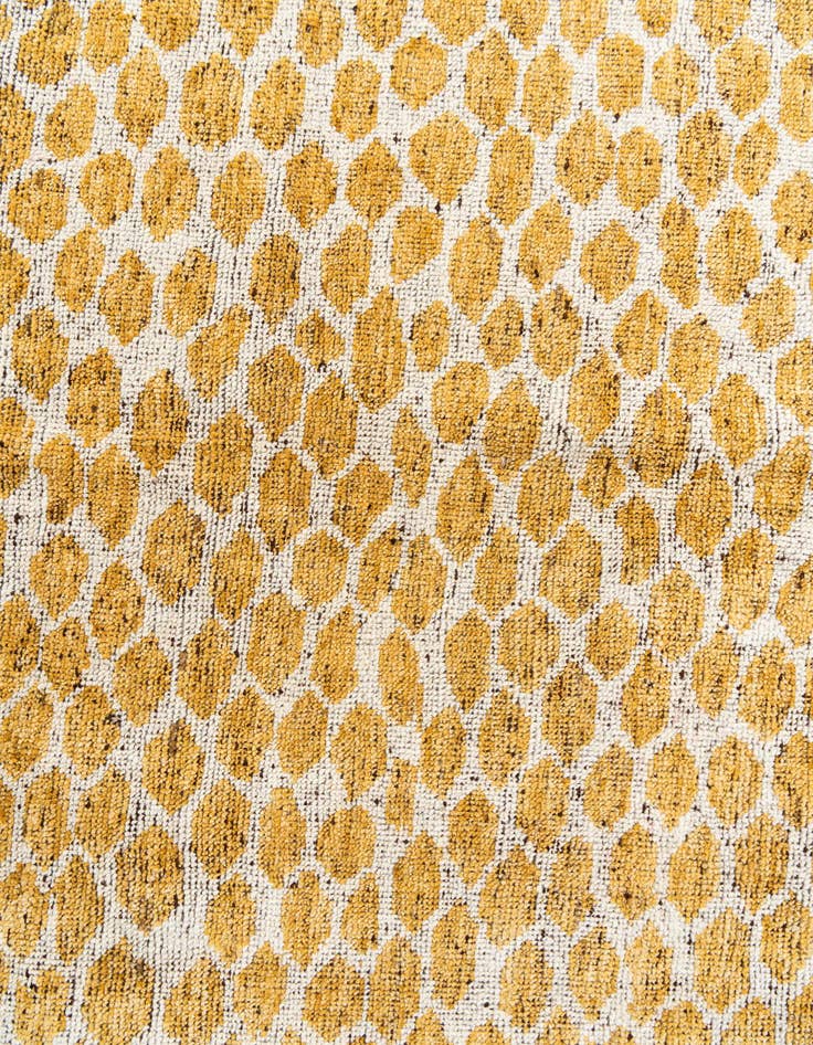 Detail image of  6' x 9'  Hand Knotted Moroccan Wool Rug