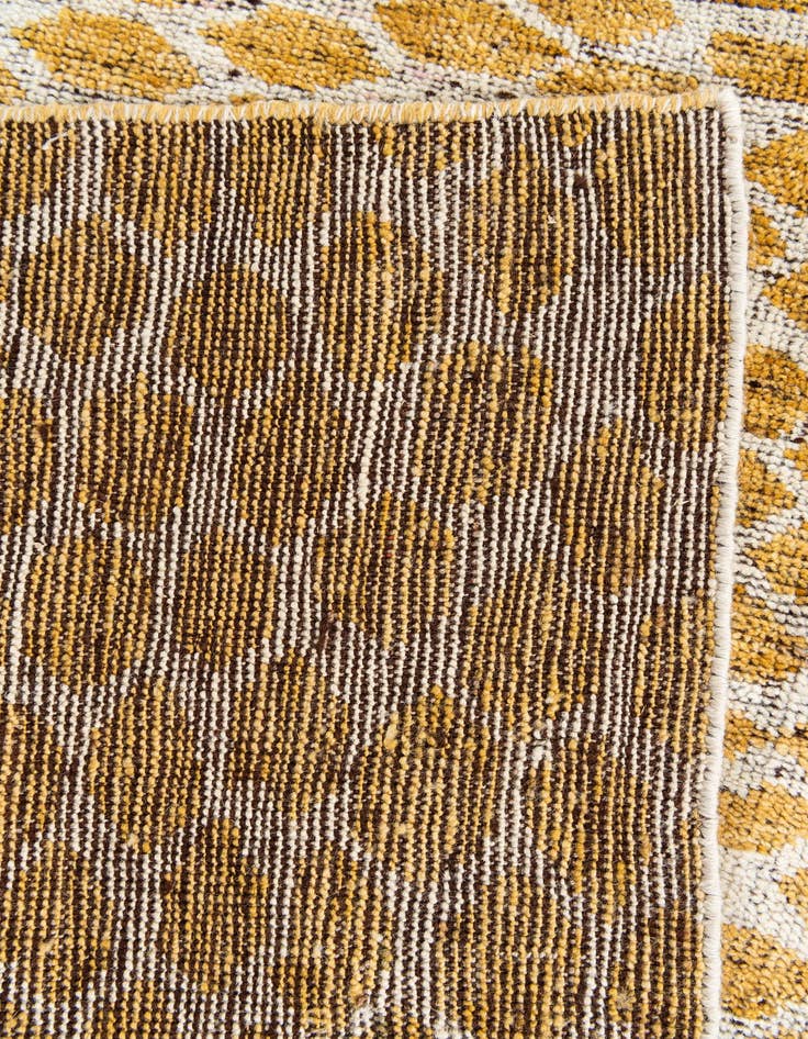 Detail image of  6' x 9'  Hand Knotted Moroccan Wool Rug