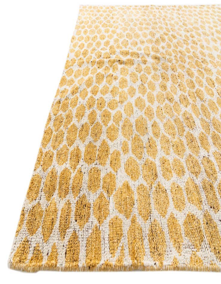 Detail image of  6' x 9' 1  Hand Knotted Moroccan Wool Rug