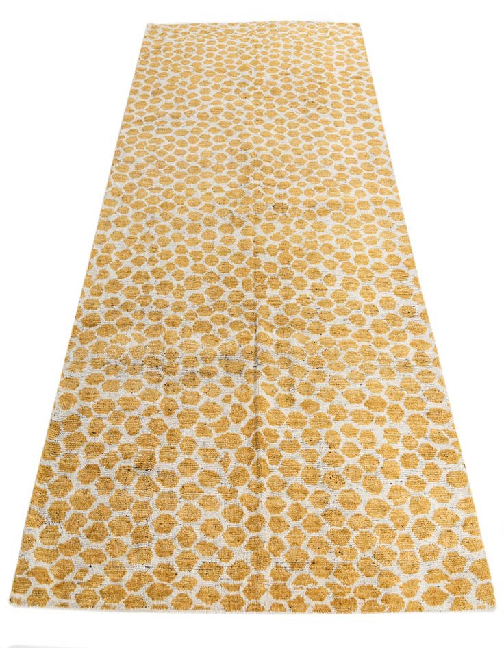 Detail image of  6' x 9'  Hand Knotted Moroccan Wool Rug