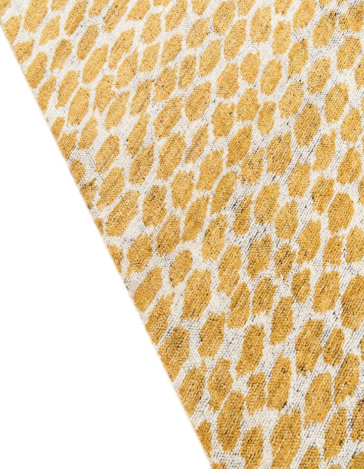 Detail image of  6' x 9'  Hand Knotted Moroccan Wool Rug