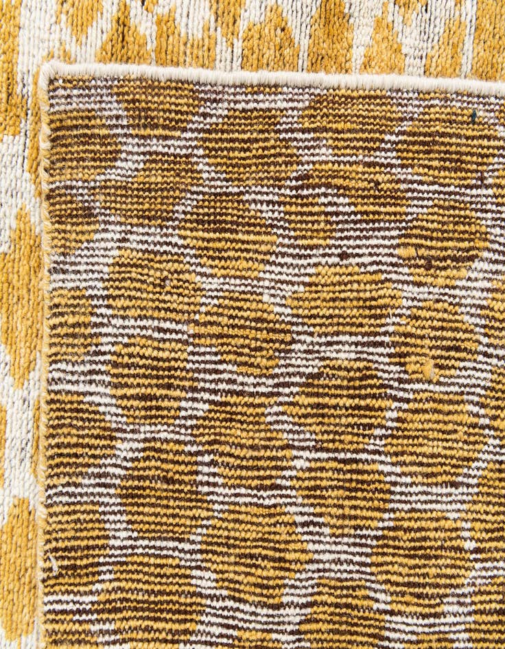 Detail image of  6' x 9'  Hand Knotted Moroccan Wool Rug