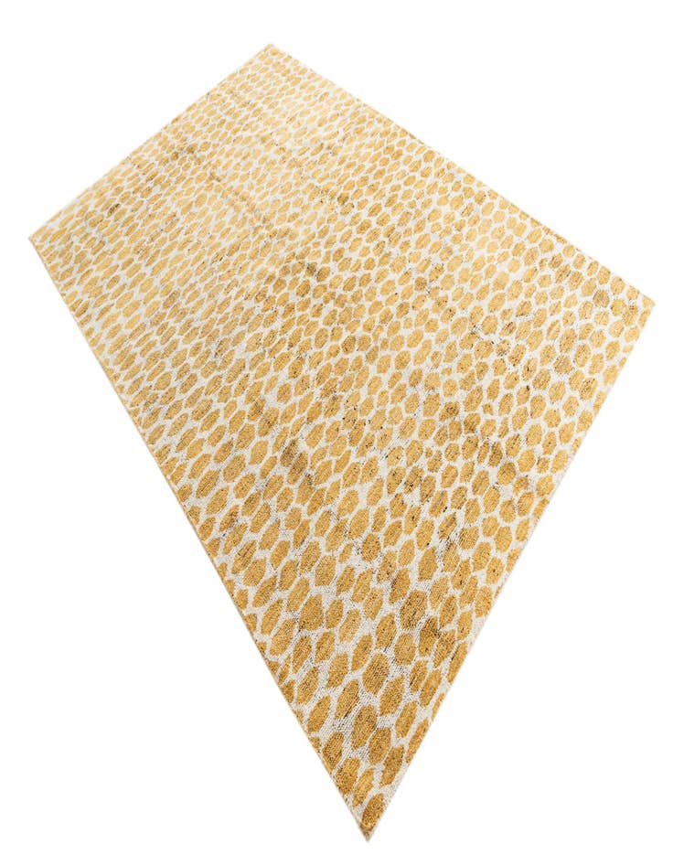 Detail image of  6' x 9'  Hand Knotted Moroccan Wool Rug