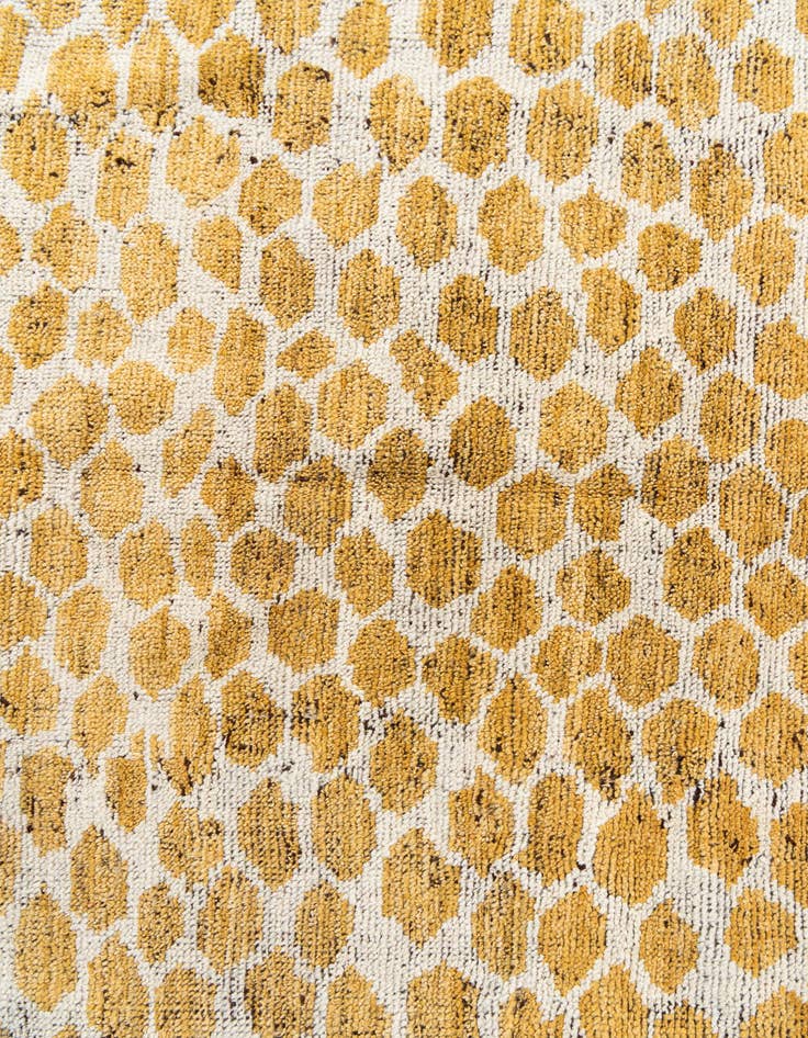 Detail image of  6' x 9'  Hand Knotted Moroccan Wool Rug