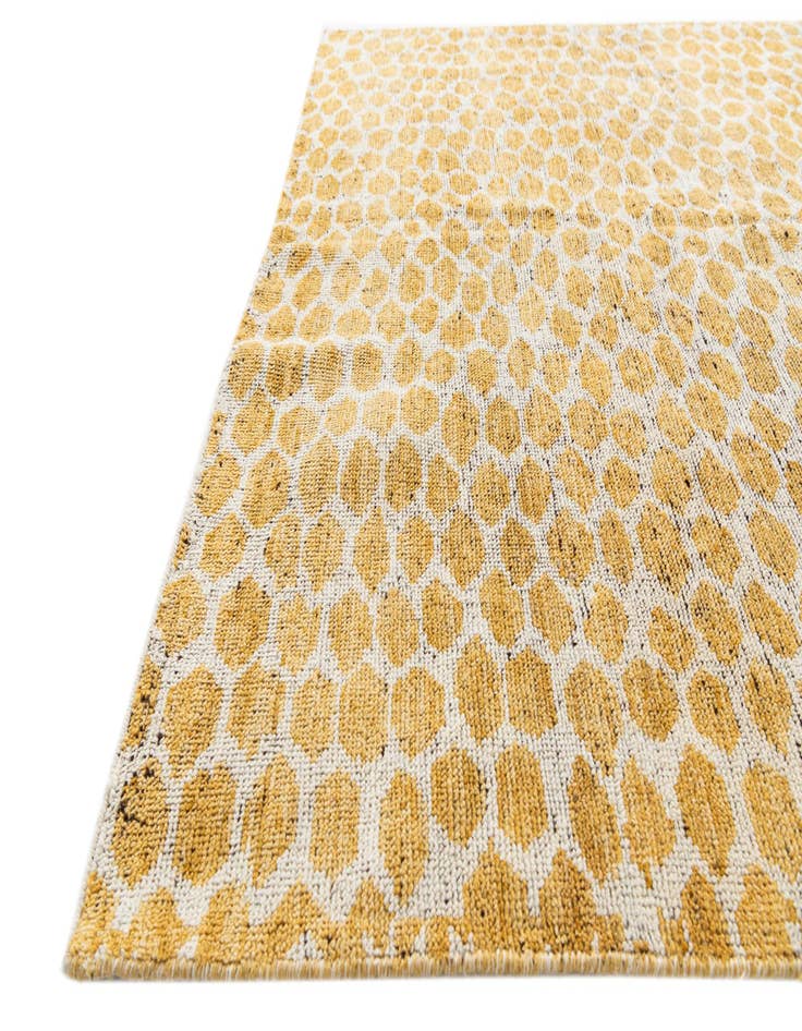 Detail image of  6' x 9'  Hand Knotted Moroccan Wool Rug