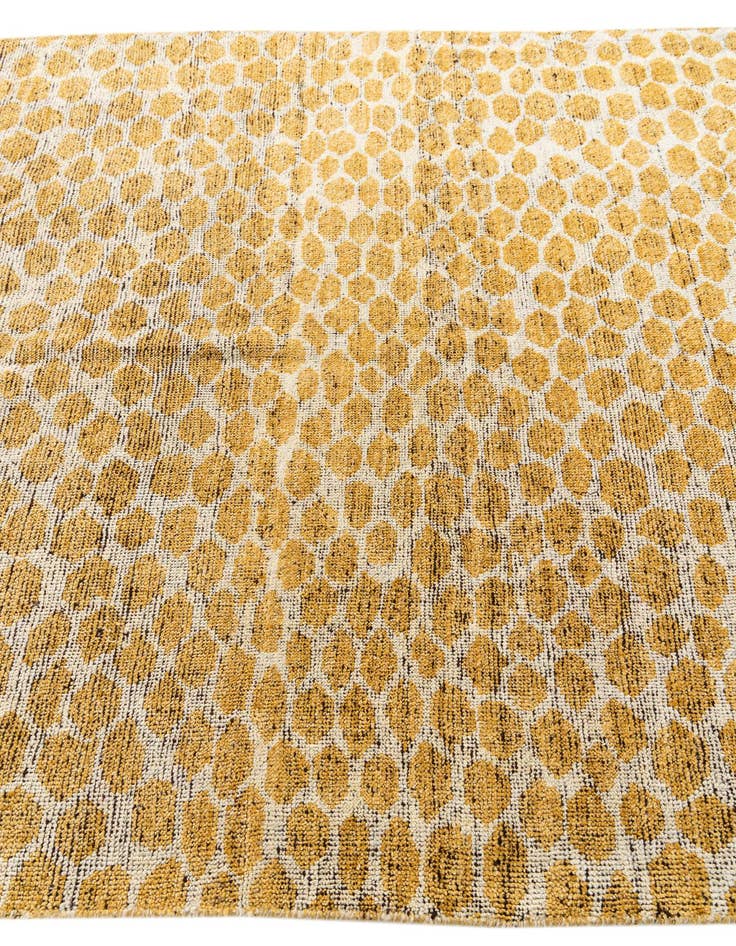 Detail image of  6' x 9' 1  Hand Knotted Moroccan Wool Rug