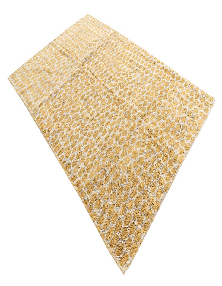 Detail image of  6' x 9'  Hand Knotted Moroccan Wool Rug