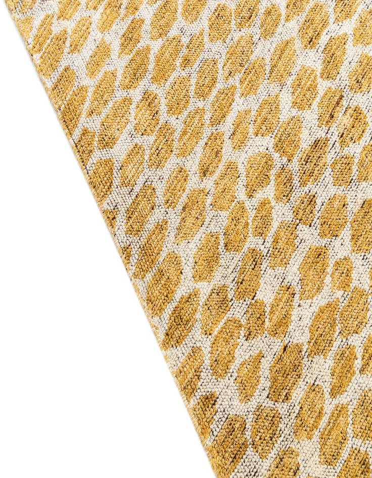 Detail image of  6' x 9'  Hand Knotted Moroccan Wool Rug