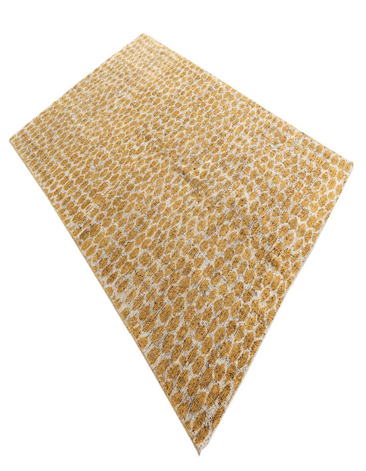 Detail image of  6' x 9'  Hand Knotted Moroccan Wool Rug