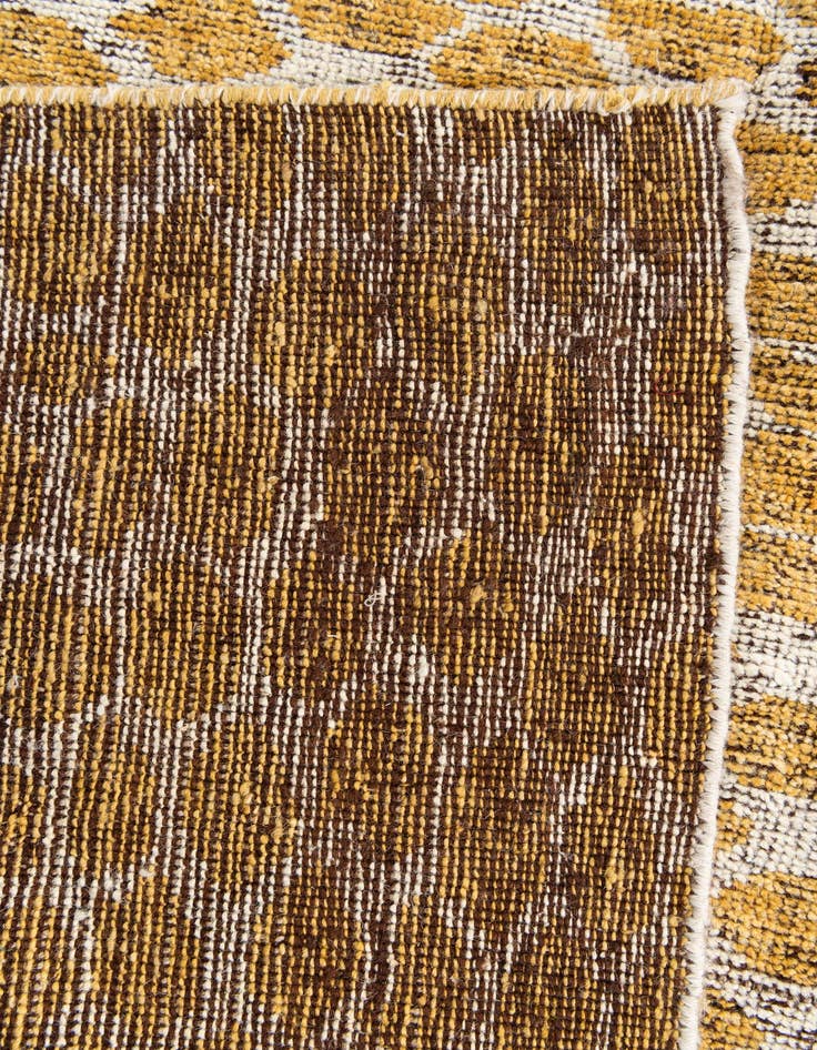 Detail image of  6' x 9'  Hand Knotted Moroccan Wool Rug