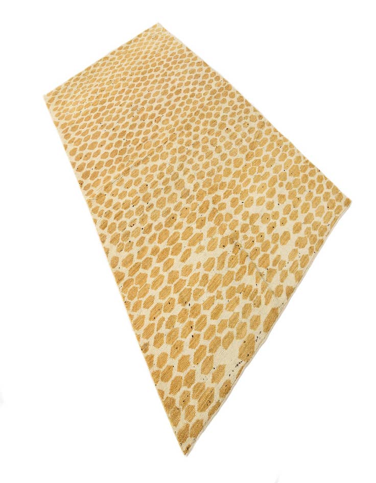 Detail image of  5' 2 x 8' 8  Hand Knotted Moroccan Wool Rug