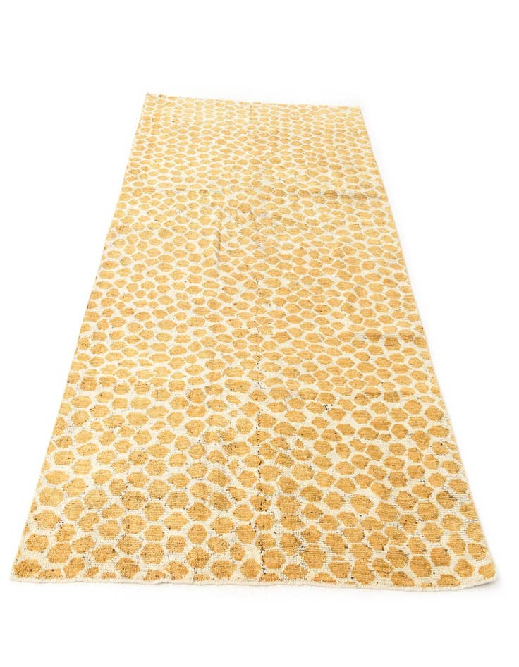 Detail image of  6' x 9'  Hand Knotted Moroccan Wool Rug