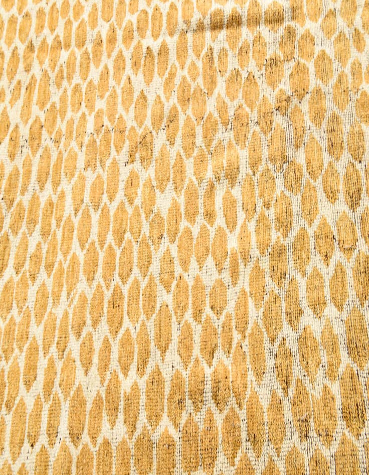 Detail image of  6' x 9'  Hand Knotted Moroccan Wool Rug