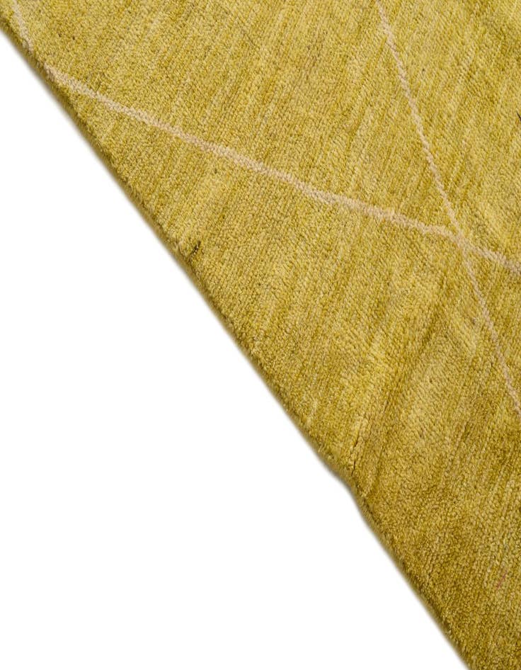 Detail image of  8' 11 x 11' 11  Hand Knotted Moroccan Wool Rug