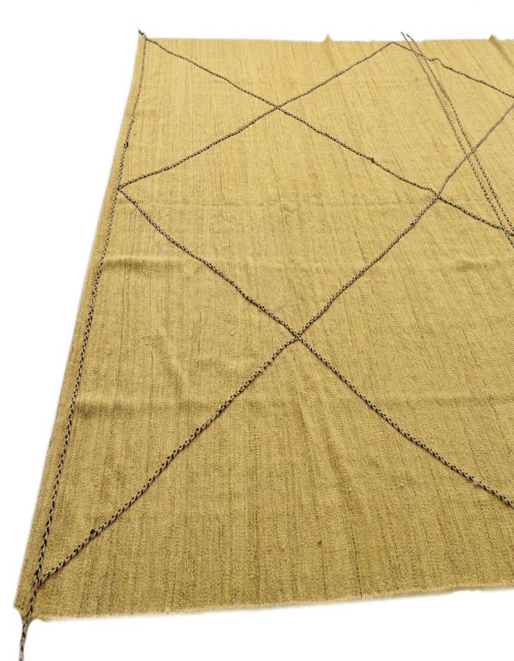 Detail image of  9' 2 x 12' 8  Hand Knotted Moroccan Wool Rug