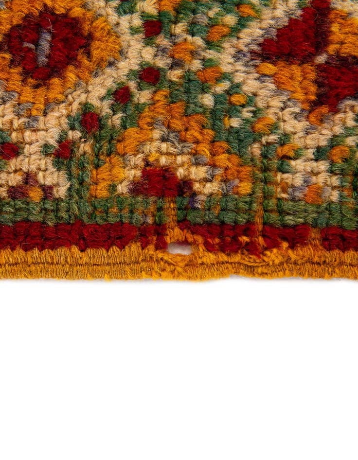 Detail image of  3' 5 x 6' 3  Hand Knotted Moroccan Wool Rug