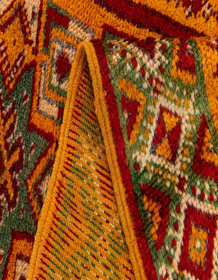 Detail image of  3' 5 x 6' 3  Hand Knotted Moroccan Wool Rug