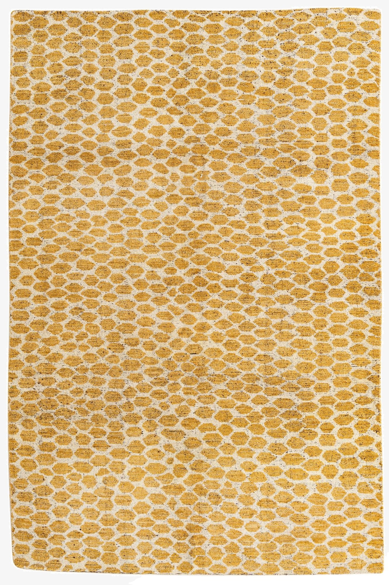  6' 2 x 9' 3  Hand Knotted Moroccan Wool Rug