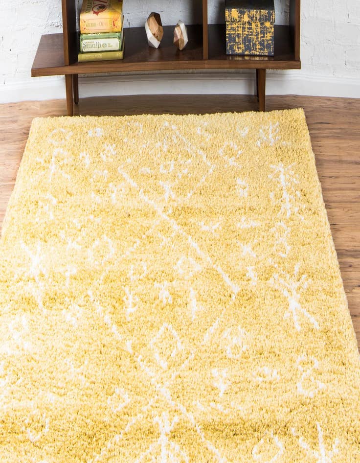 Detail image of  4' x 6' Moroccan Shag Rug