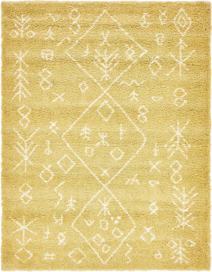 Detail image of  9' x 12' 2 Moroccan Shag Rug