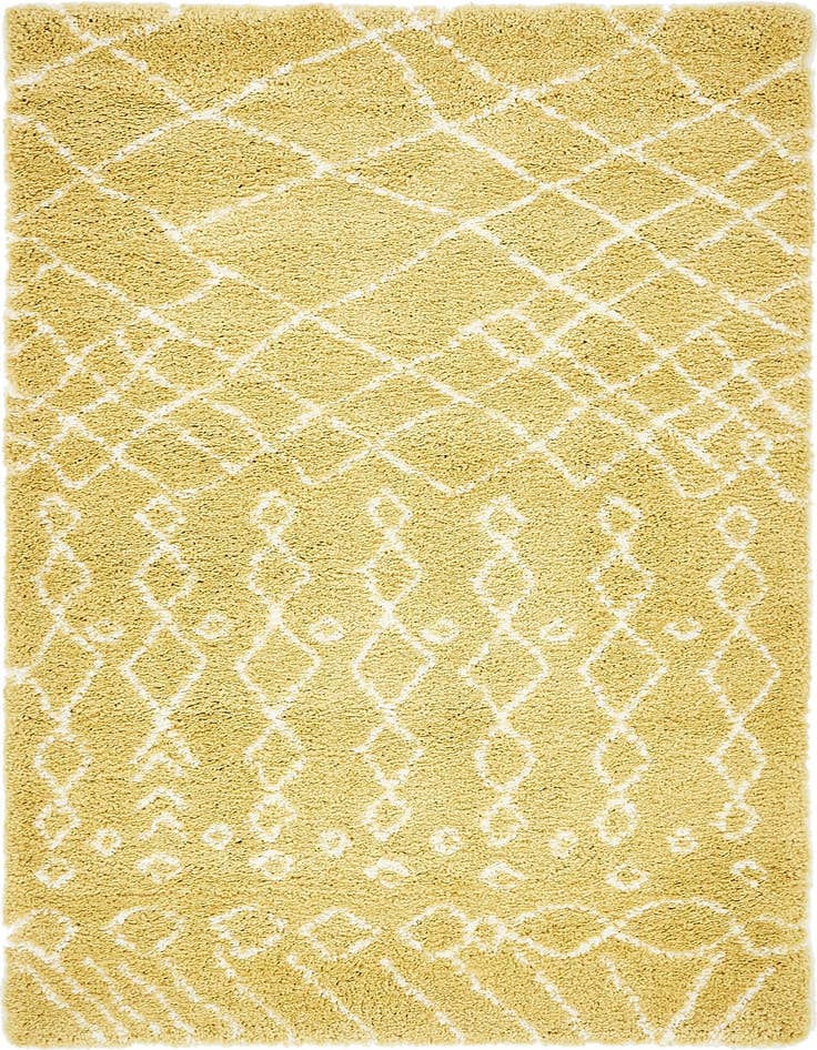 Detail image of  5' x 8' Moroccan Shag Rug