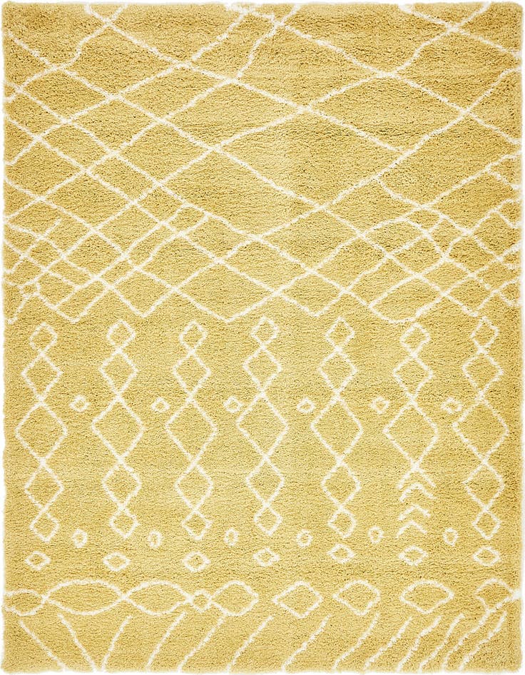 Detail image of  8' x 10' Moroccan Shag Rug