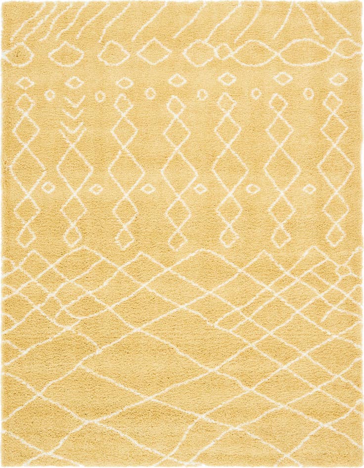 Detail image of  9' x 12' 2 Moroccan Shag Rug