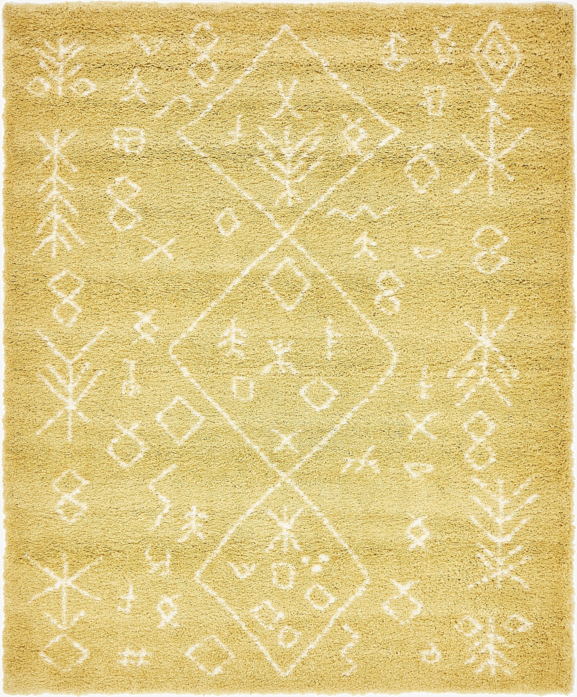  9' x 12' 2 Moroccan Shag Rug